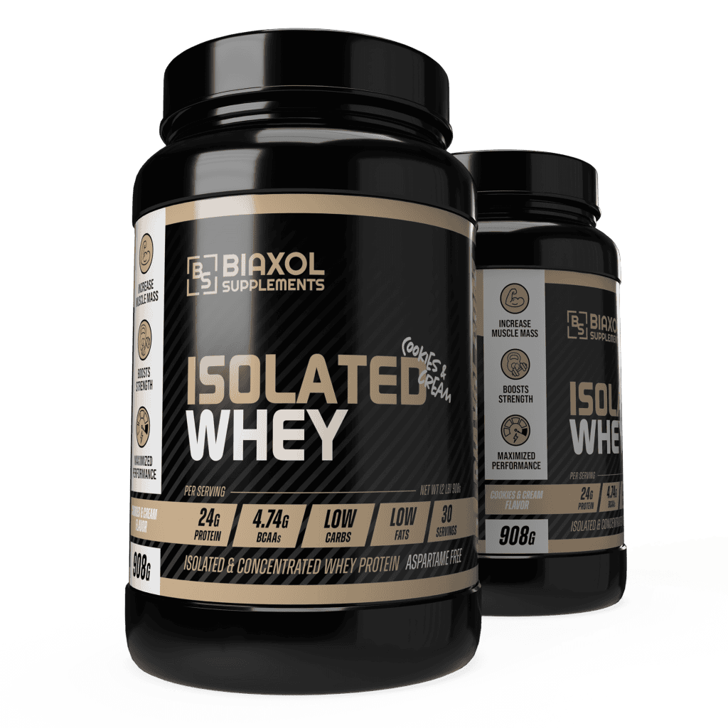 BioX Power Whey Isolate, Whey Isolate Protein Powder - 100% Ultra-Pure Whey  Isolate, 29-31 g Protein Per Serving