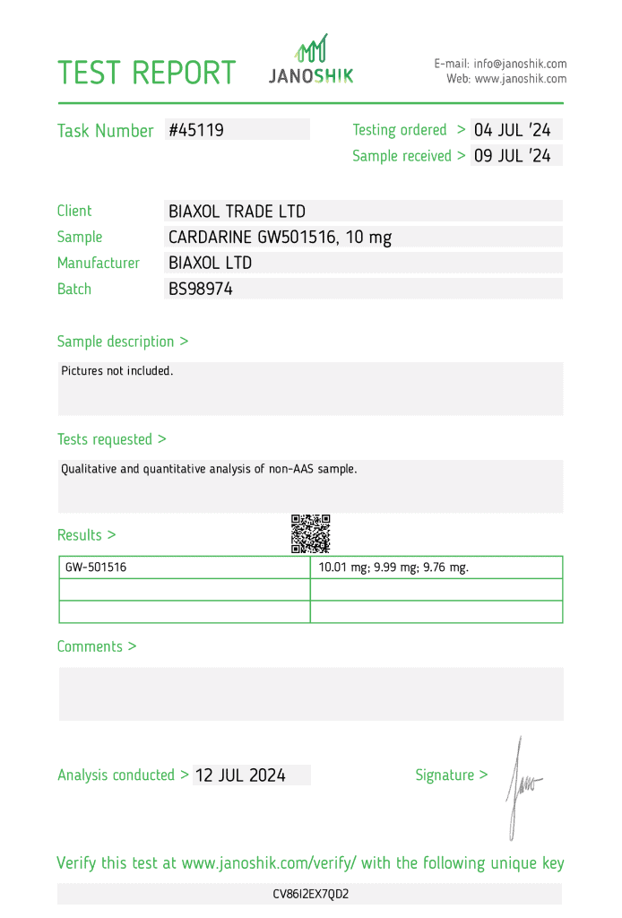 Cardarine GW501516