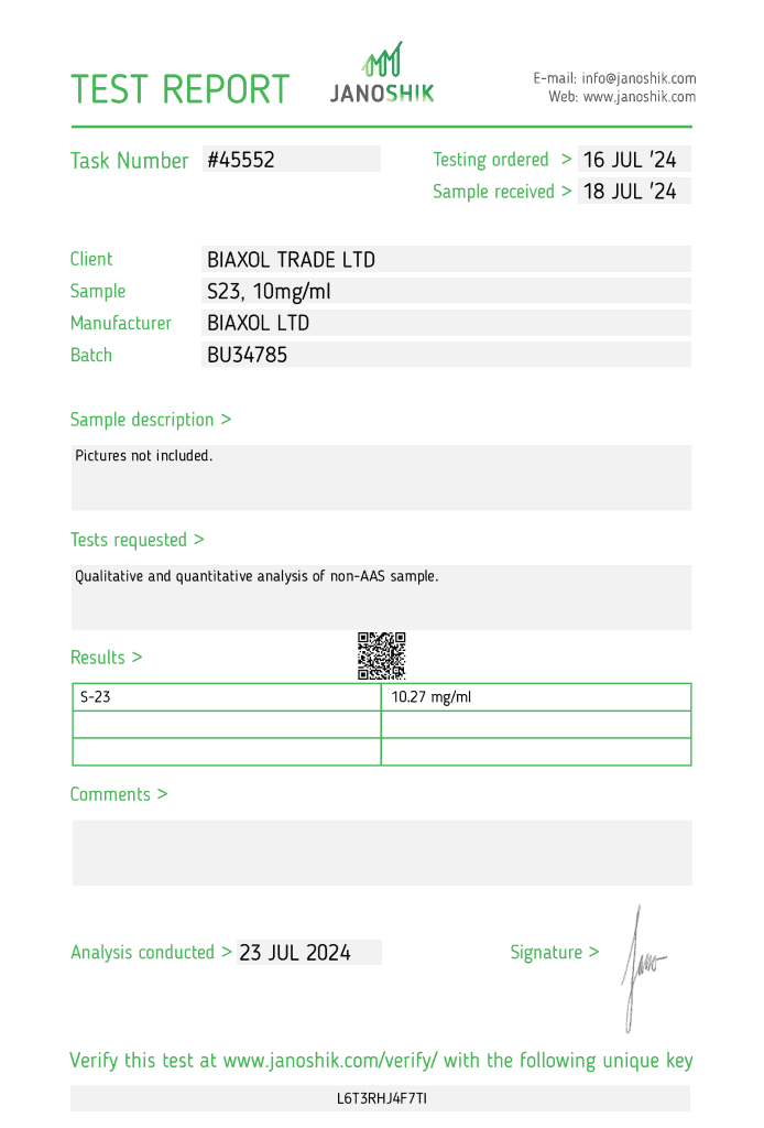 Mastorine S23, 10mg/ml