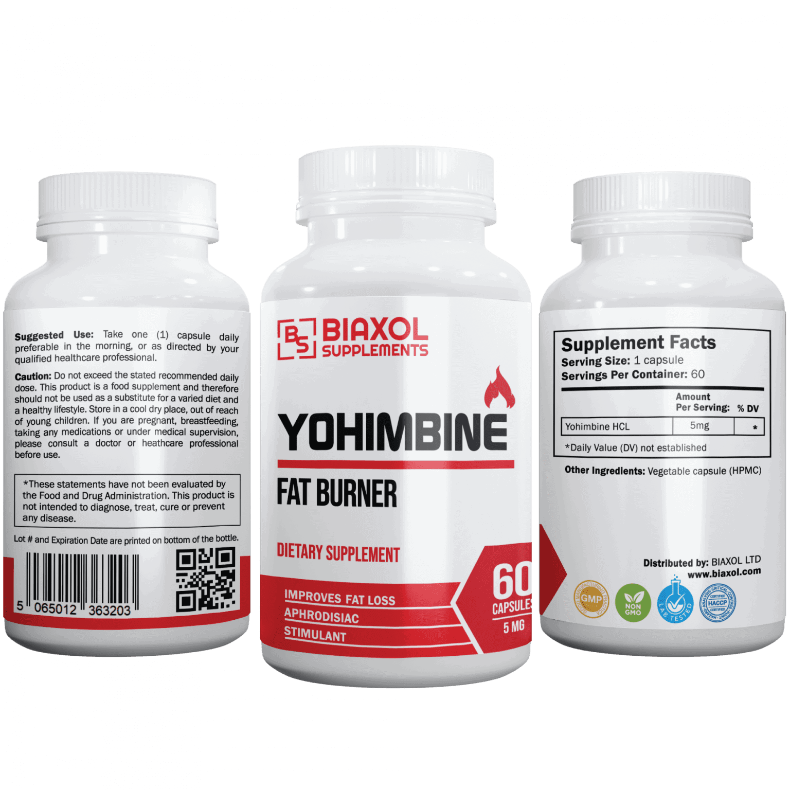 Yohimbine Fat Burner Biaxol™