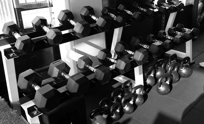 Gym dumbells