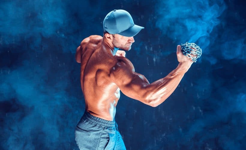 biaxol winter arc muscular man sports